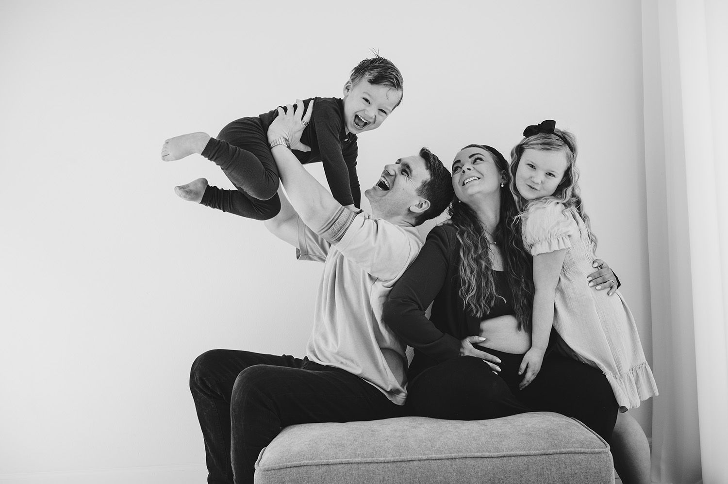 Thomas with Mette, Athena, Valentin and Matheo